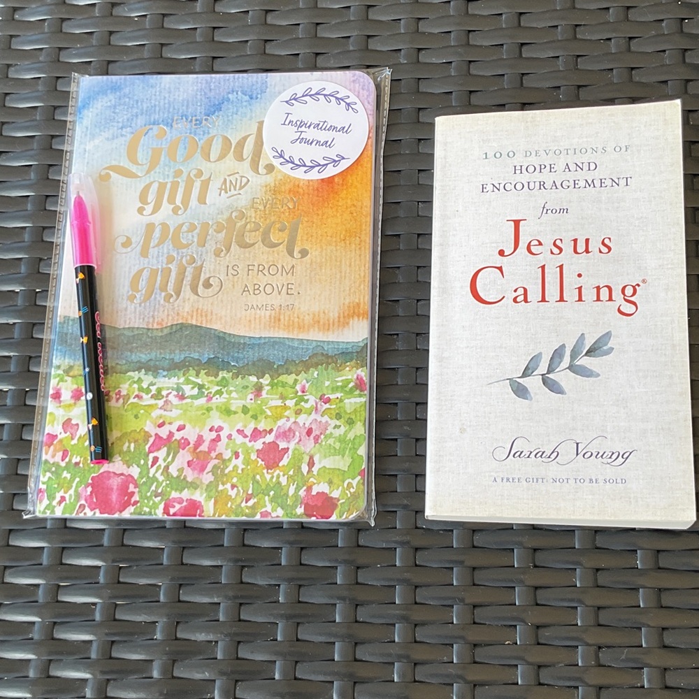 Inspirational Faith Journal & Devotional free ‘Jesus Calling’ Sarah Young book